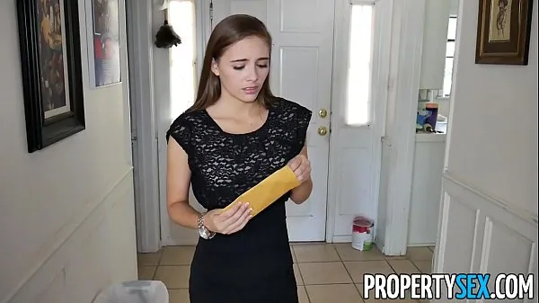 Watch PropertySex - Hot petite real estate agent makes hardcore sex video with client warm Clips