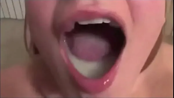 Oglejte si Cum In Mouth Swallow tople posnetke