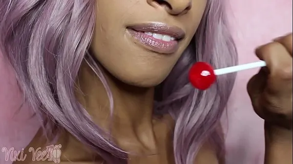 Se Longue Long Tongue Mouth Fetish Lollipop FULL VIDEO varme klipp
