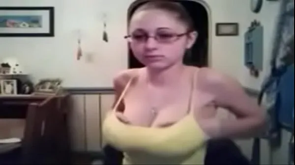 Watch Nerd girl flashes her big boobs on cam warm Clips