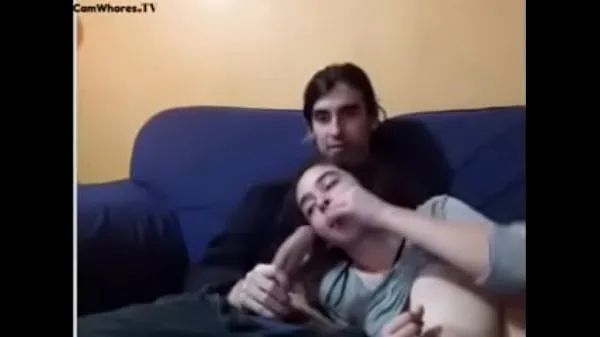Watch Couple has sex on the sofa warm Clips