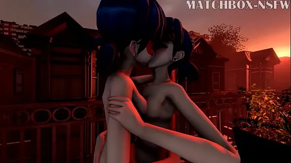 Oglejte si Miraculous ladybug lesbian kiss tople posnetke