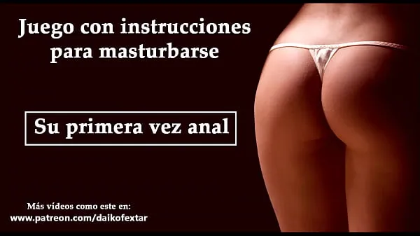 Oglejte si She confesses that she wants to try it up the ass. JOI - masturbation game with Spanish audio tople posnetke