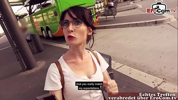 Nézzen meg German student girl public pick up EroCom Date Sexdate and outdoor sex with skinny small teen body meleg klipet