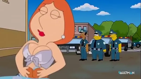 Se Sexy Carwash Scene - Lois Griffin / Marge Simpsons varme klip