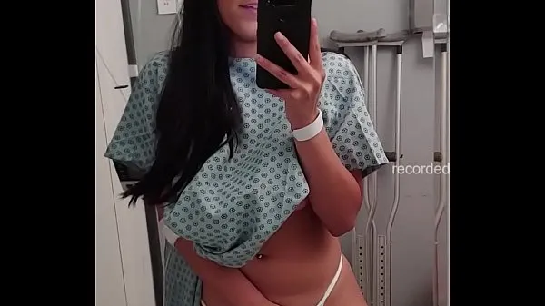 Watch Quarantined Teen Almost Caught Masturbating In Hospital Room warm Clips