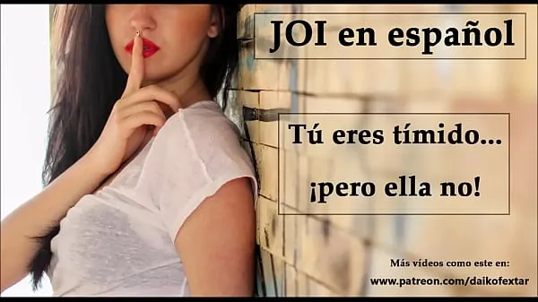 JOI in Spanish. You're shy ... but she's not! (Spanish voice गर्म क्लिप्स देखें