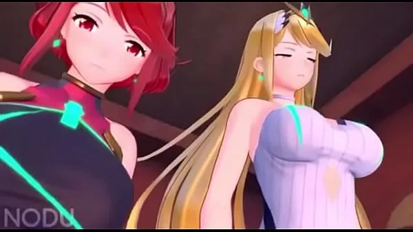 Tonton This is how they got into smash Pyra and Mythra Klip hangat