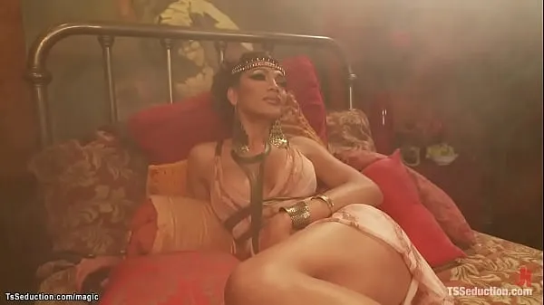 Watch Big cock TS Goddess anal fucking slave warm Clips