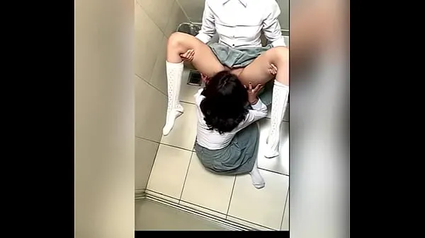 Watch Two Lesbian Students Fucking in the School Bathroom! Pussy Licking Between School Friends! Real Amateur Sex! Cute Hot Latinas warm Clips