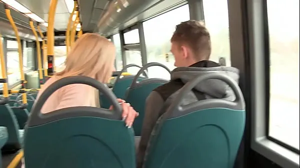 Watch Sexy exhibitionist strips and pisses on the bus and again outdoors and goes to the intercom naked warm Clips