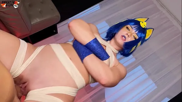 Watch Cosplay Ankha meme 18 real porn version by SweetieFox warm Clips