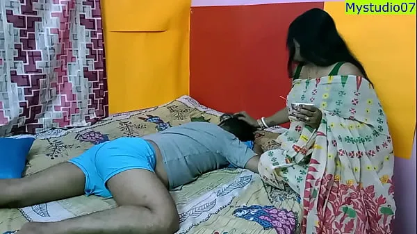 Indian Bengali xxx Bhabhi amateur fucking with handsome devor! Hindi hot sex with clear audio개의 따뜻한 클립 보기