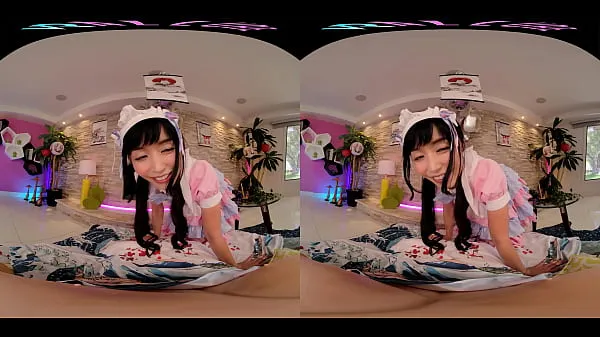 Watch Big titty Asian hottie lets you watch her masturbate in VR warm Clips