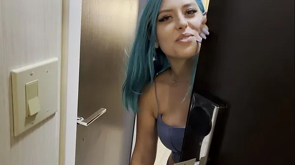 Watch Casting Curvy: Blue Hair Thick Porn Star BEGS to Fuck Delivery Guy warm Clips