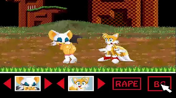 Watch Tails well dominated by Rouge and tremendous creampie warm Clips