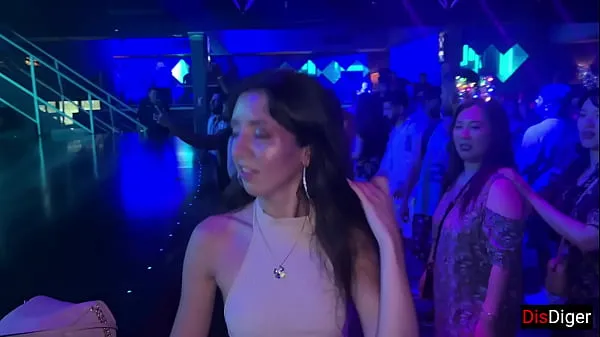 Watch Horny girl agreed to sex in a nightclub in the toilet warm Clips
