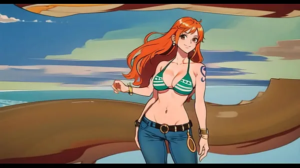 AI generated Nami | One Piece개의 따뜻한 클립 보기