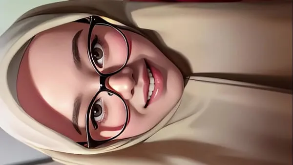 Guarda hijab girl shows off her tokedclip accattivanti