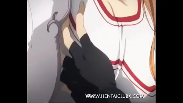 Titta på sexy Sword Art Online Ecchi moment anime girls varma klipp